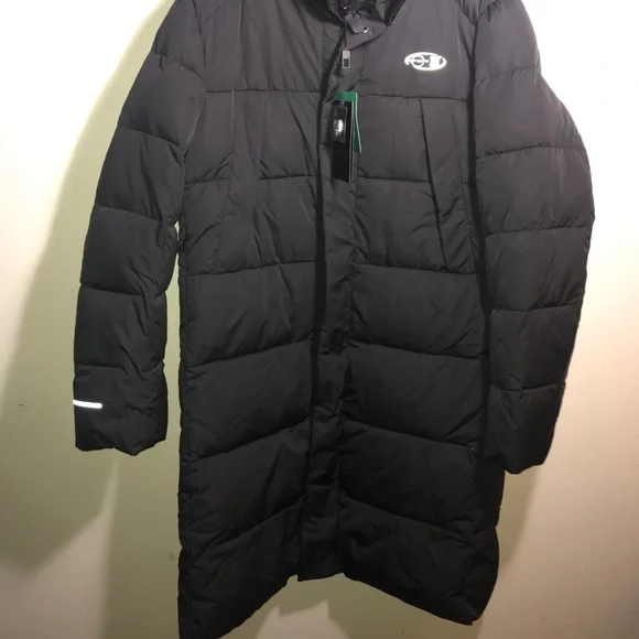 TIGER FORCE Winter Active Coat Long Puffy Jacket for Men Hoodie Thickened Padded